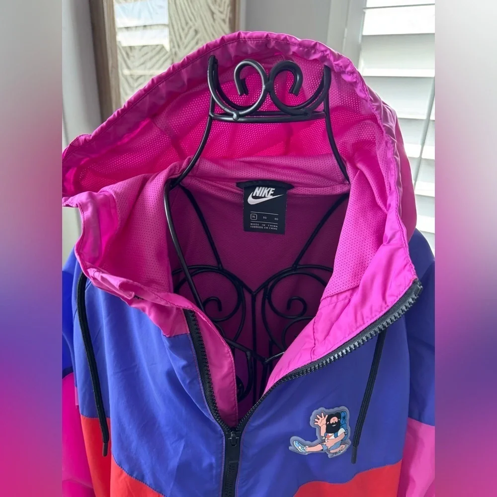 Mens Nike Colorblock Windbreaker Jacket